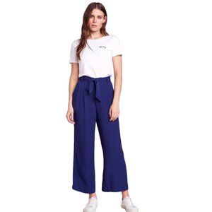 BB Dakota blue cropped flowy pant